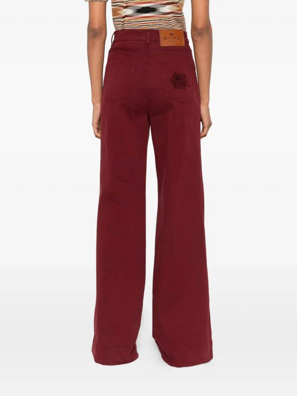 カジュアルパンツ - ダークレッド shop online: ETRO