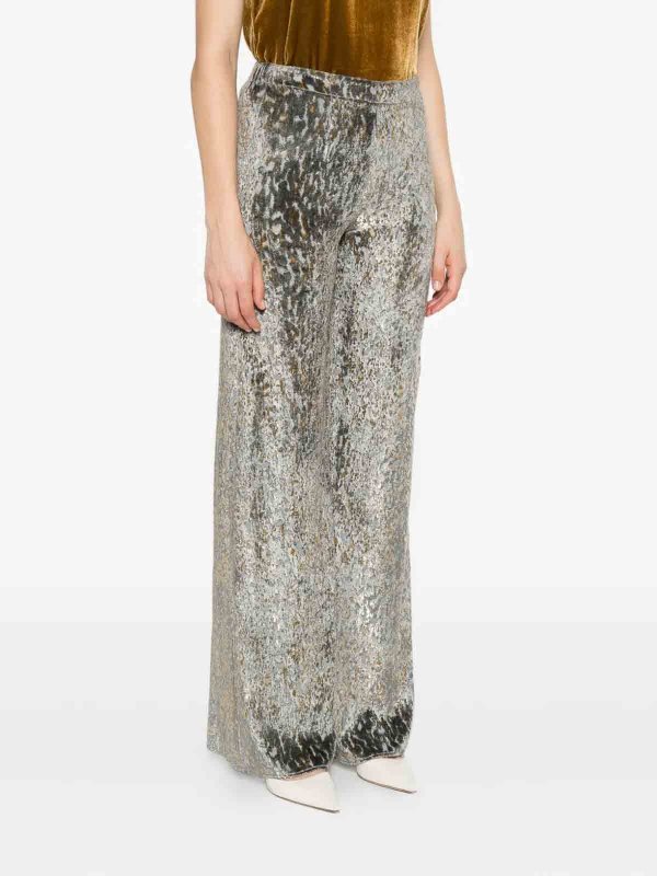 The Best Shops FORTE FORTE: カジュアルトラウザー - カジュアルパンツ - グレイッシュブラウン