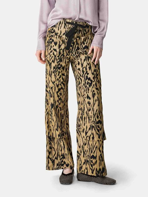 FORTE FORTE: カジュアルトラウザー online - カジュアルパンツ - ベージュ