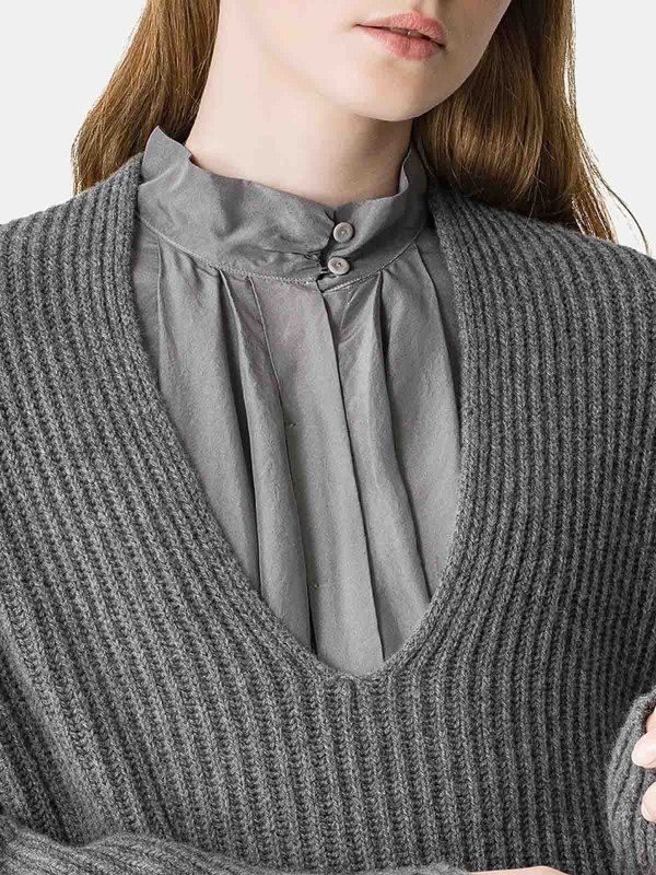 The Best Shops FORTE FORTE: クルーネック - クルーネック - グレー