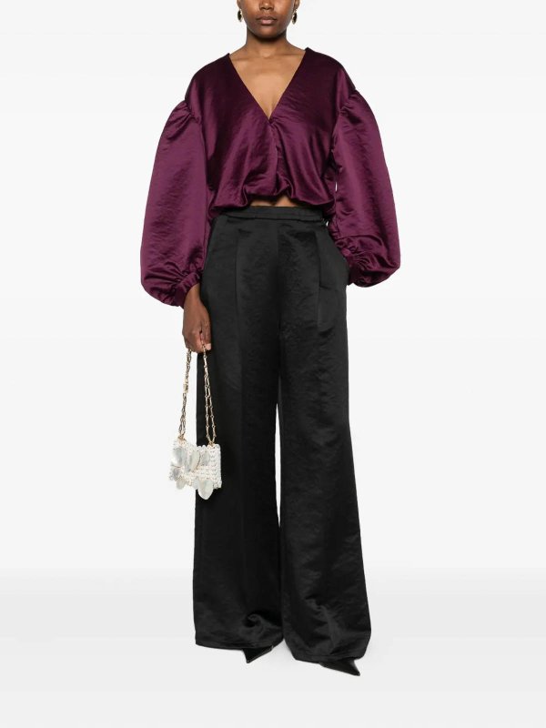 FORTE FORTE: カジュアルトラウザー online - カジュアルパンツ - 黒