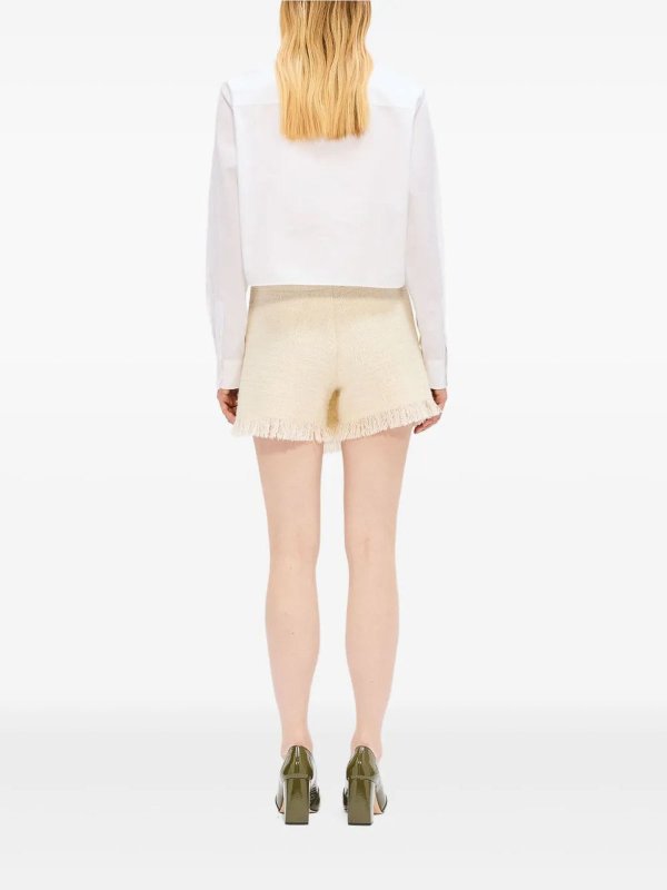 m.s.g.m.: Knee length skirts & Midi online - Msgm Ivory Mini Skirt