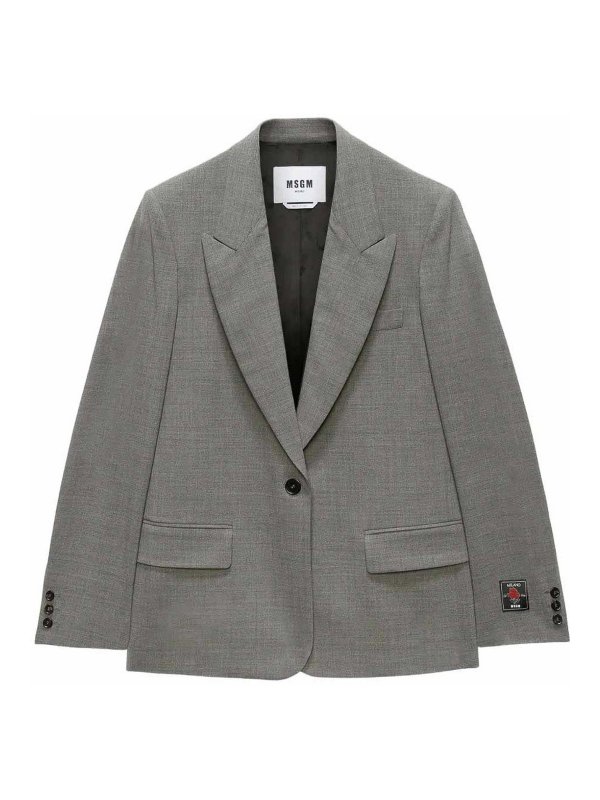 m.s.g.m.: Blazer - Blazer - Grau