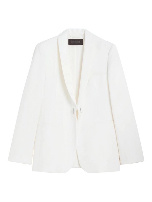 Max Mara: カジュアルジャケット - カジュアルジャケット - 白