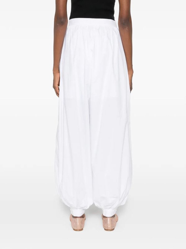 カジュアルパンツ - 白 Replica 
online: ROTATE Birger Christensen