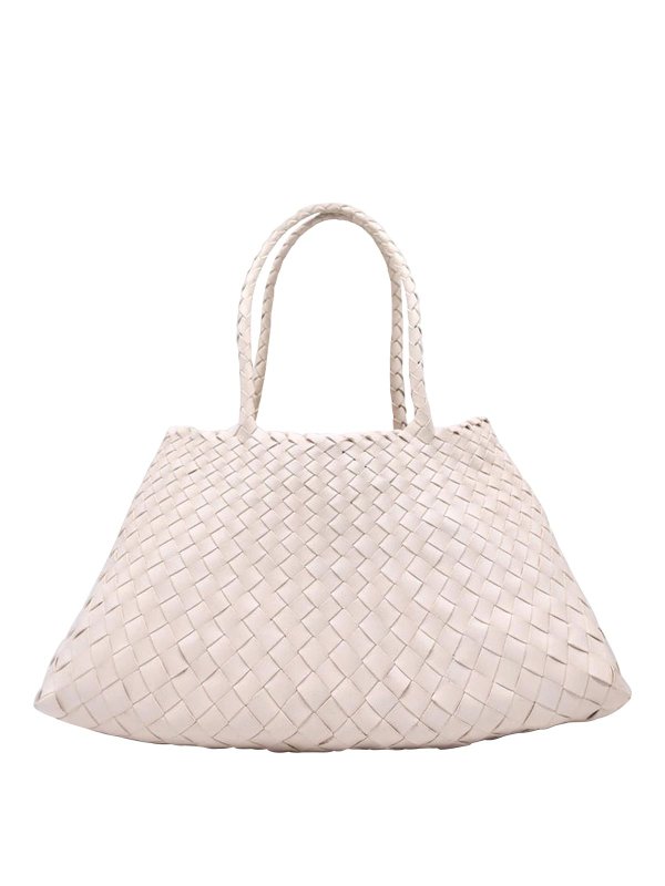 DRAGON DIFFUSION: Sacs à main - Sac Cabas - Beige