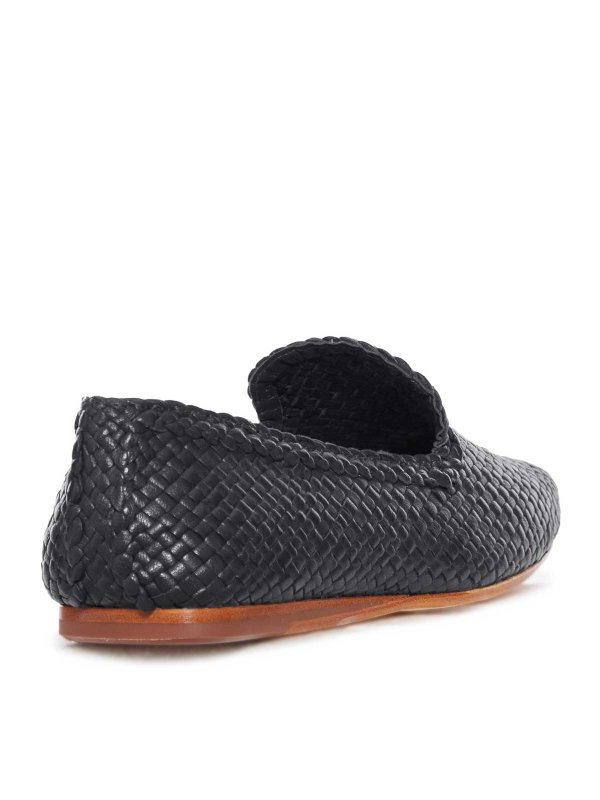 The Best Shops DRAGON DIFFUSION: Loafers & Slippers - Damas Leather Slippers