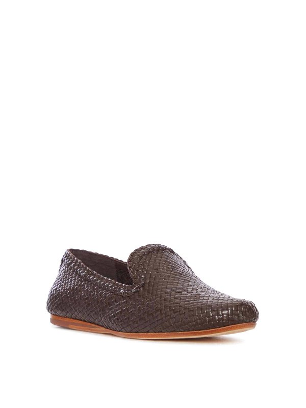DRAGON DIFFUSION: Loafers & Slippers online - Damas Leather Slippers
