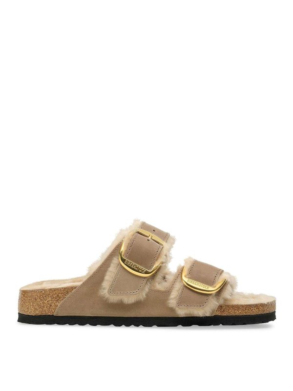 BIRKENSTOCK: サンダル - サンダル - ブラウン