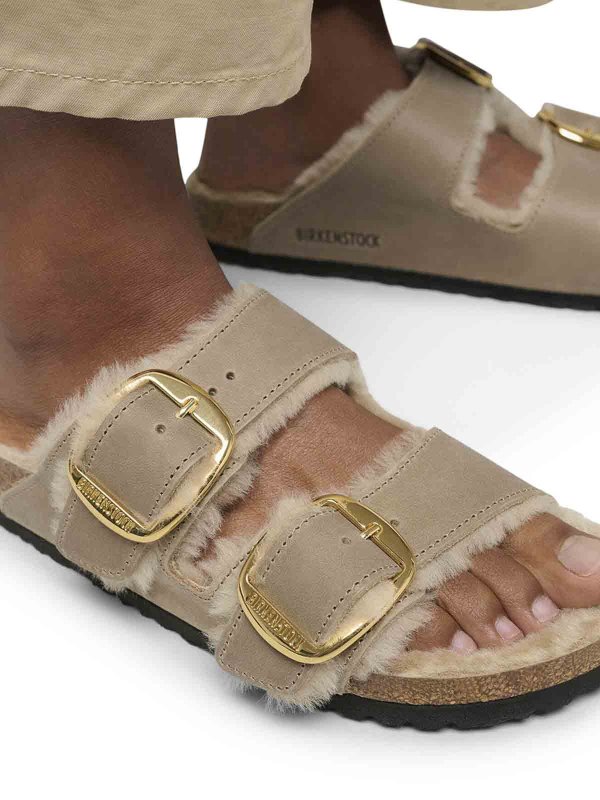 The Best Shops BIRKENSTOCK: サンダル - サンダル - ブラウン