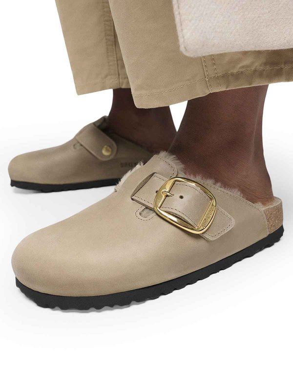 The Best Shops BIRKENSTOCK: Zapatos chinelas - Chinelas - Marrón