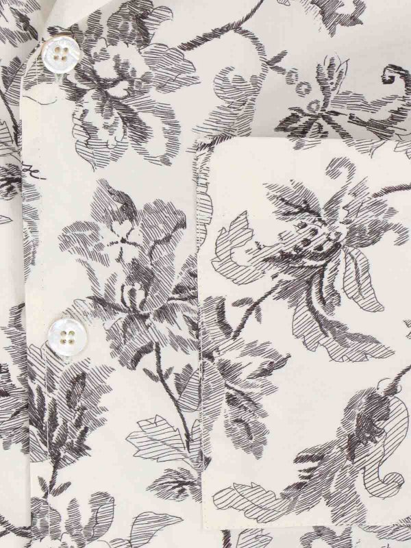 シャツ - 白 shop online: GOLDEN GOOSE