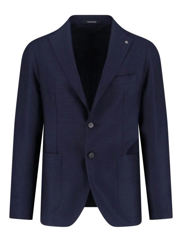TAGLIATORE: Blazer - Blazer - Azul