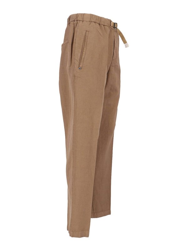 The Best Shops WHITE SAND: カジュアルトラウザー - カジュアルパンツ - ブラウン