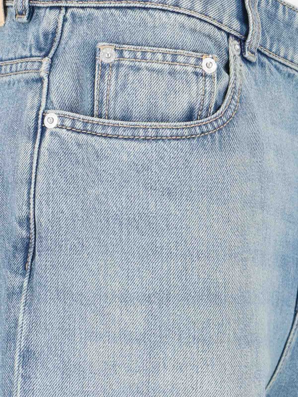 Vaqueros Rectos - Azul shop online: ALEXANDER MCQUEEN