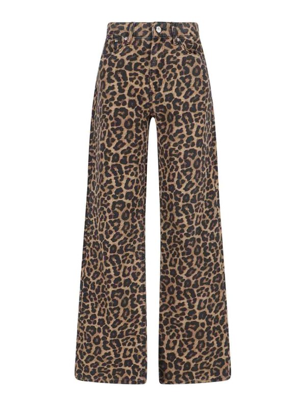 ANINE BING: Jeans Rectos - Vaqueros Rectos - Multicolor