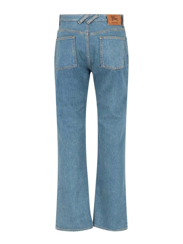 BURBERRY: ブーツカットジーンズ online - ブーツカットジーンズ - Check