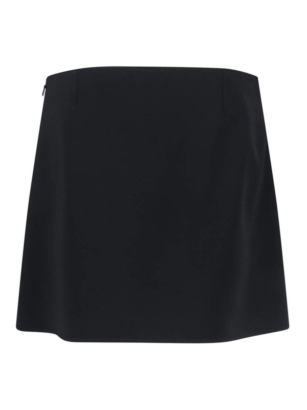 Courreges: ニーレングススカート＆ミディ丈 online - 膝丈/ミディスカート - 黒