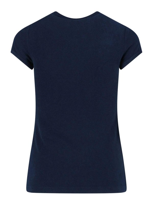 Courreges: Camisetas online - Camiseta - Azul
