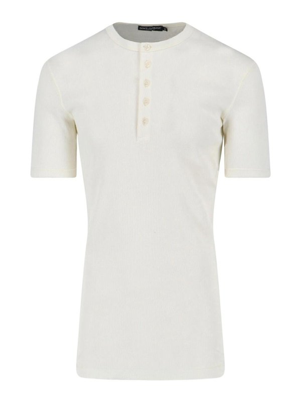 DOLCE & GABBANA: Tシャツ - Tシャツ - Serafino