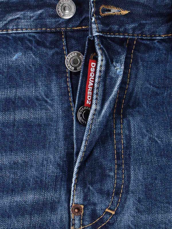 DSQUARED2 buy online Vaqueros Rectos - Azul