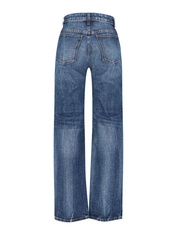 KHAITE: straight leg jeans online - Jeans