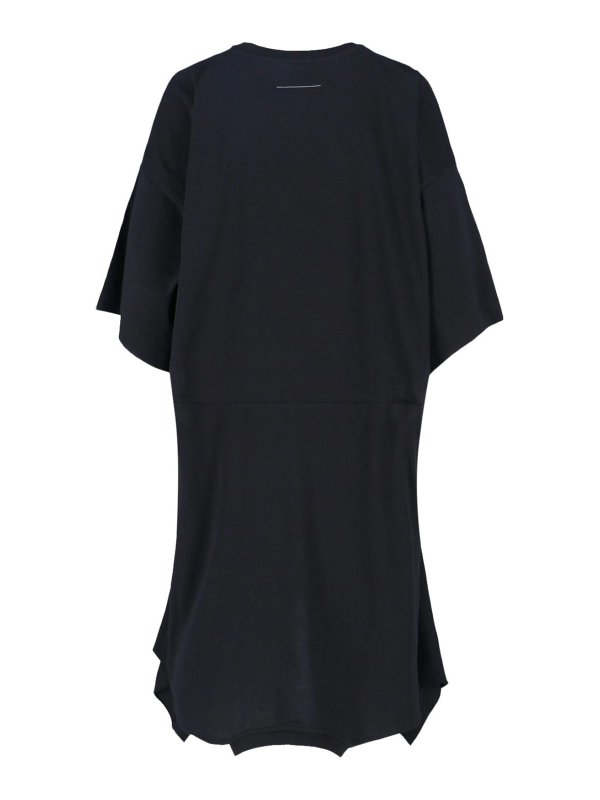 MM6 MAISON MARGIELA: ニーレングスドレス online - 膝丈ドレス - 黒