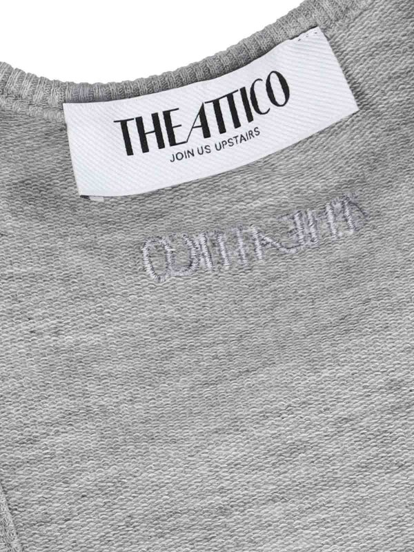 The Best Shops The Attico: ショートドレス - ショートドレス - グレー