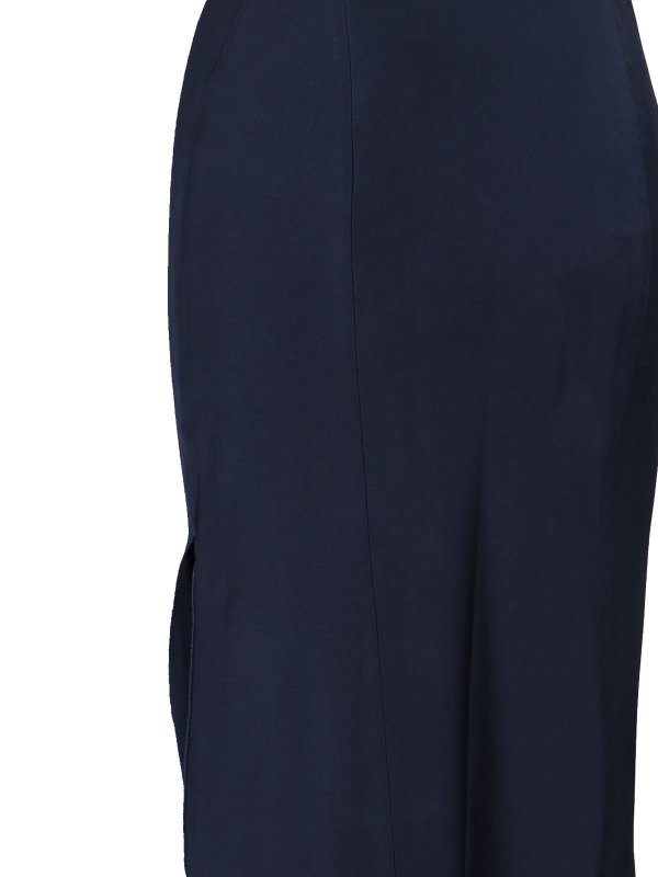 VICTORIA BECKHAM buy online 膝丈ドレス - ブルー