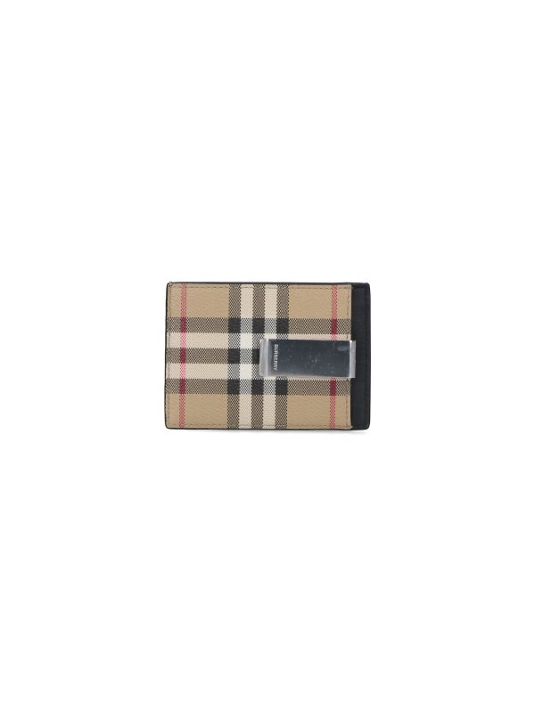 BURBERRY: 財布＆ポーチ online - 財布 - Check