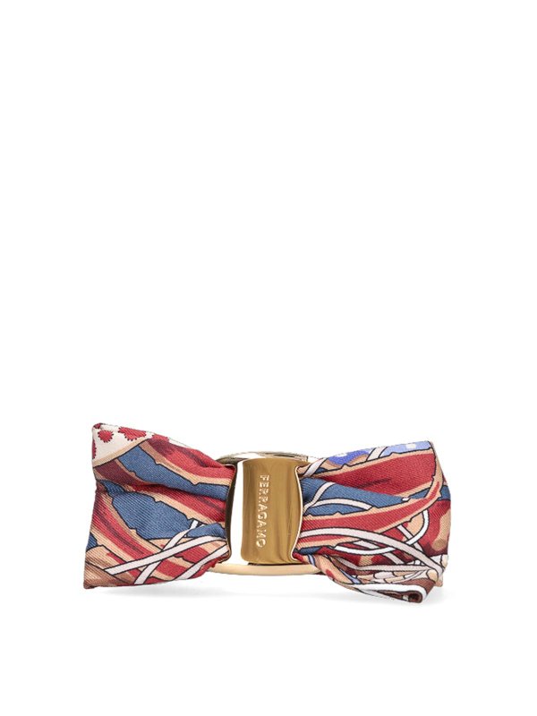 FERRAGAMO: hair accessories - Bow clip