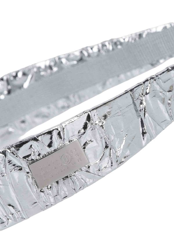 MM6 MAISON MARGIELA: ヘアーアクセサリー online - シルバ