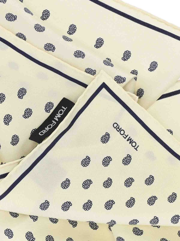 The Best Shops TOM FORD: スカーフ - スカーフ - 白