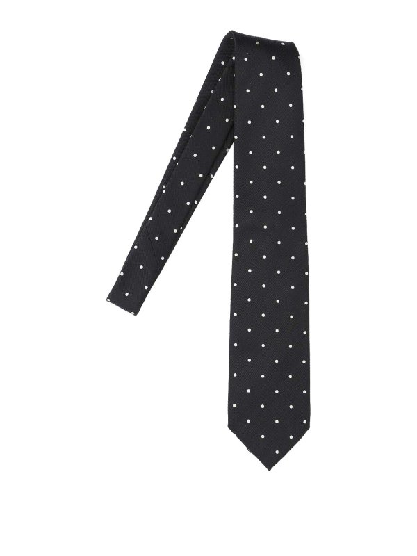 TOM FORD: ties & bow ties - Polka Dot Tie