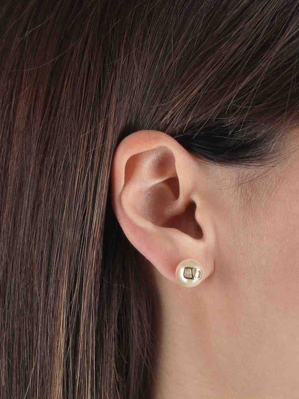 VALENTINO GARAVANI: Ohrringe online - Ohrring - Hellgrau