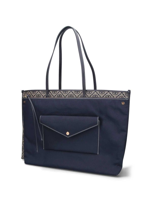 TORY BURCH: Handtaschen online - Shopper - Blau