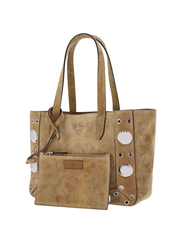 VALENTINO GARAVANI: トートバッグ online - トートバッグ - ベージュ