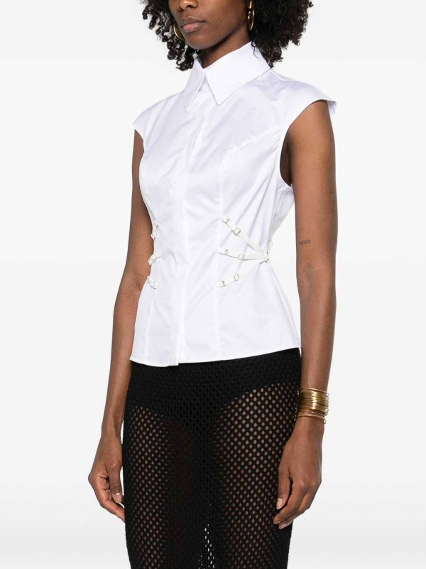 The Best Shops ELISABETTA FRANCHI: シャツ - シャツ - 白