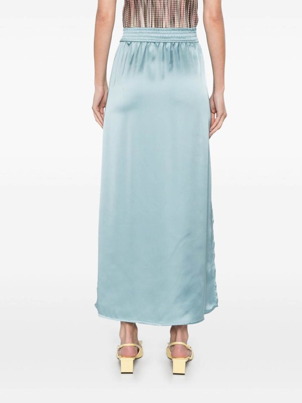 Satin Skirt With Drawstring shop online: HERNO