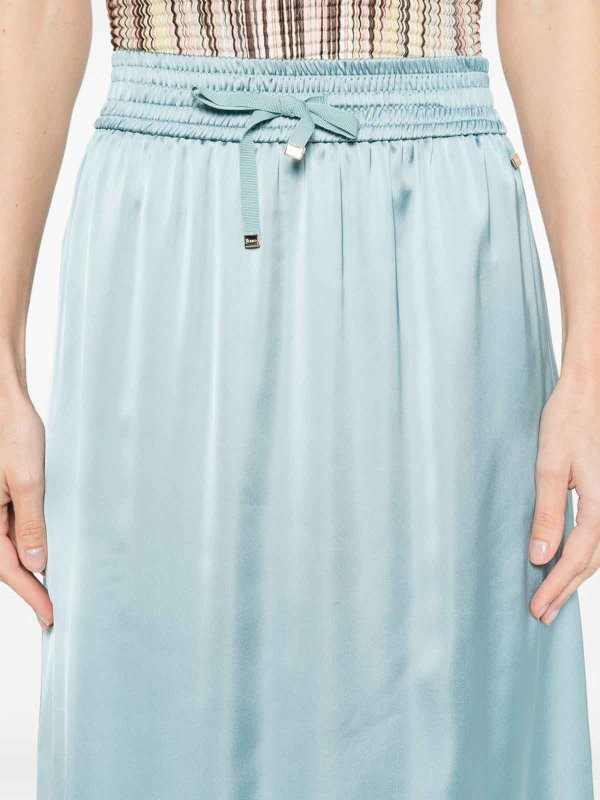HERNO buy online Satin Skirt With Drawstring