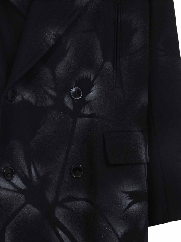 ロングコート - 黒 shop online: DRIES VAN NOTEN