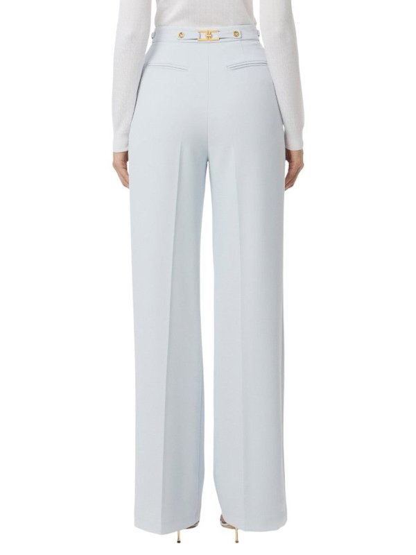 The Best Shops ELISABETTA FRANCHI: カジュアルトラウザー - カジュアルパンツ - ブルー