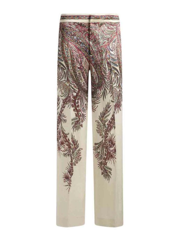 ETRO: Casual Hosen - Casual Hose - Silber