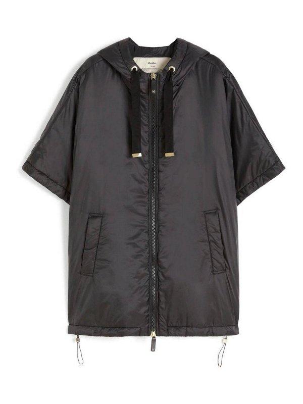 MAX MARA THE CUBE: ダウン・ハイテクジャケット - ダウンジャケット - 黒