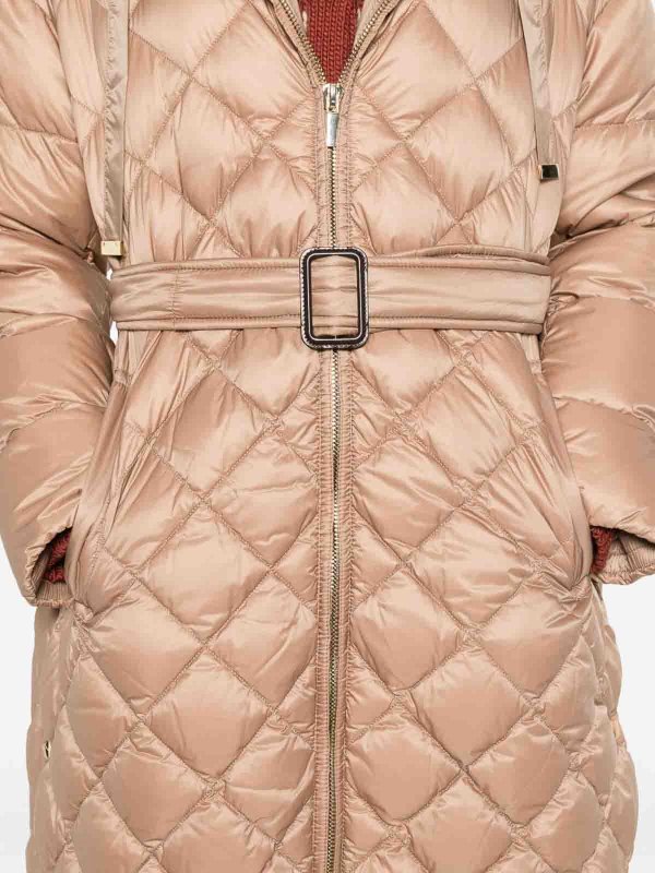 MAX MARA THE CUBE buy online Long Quilted Down Jacket