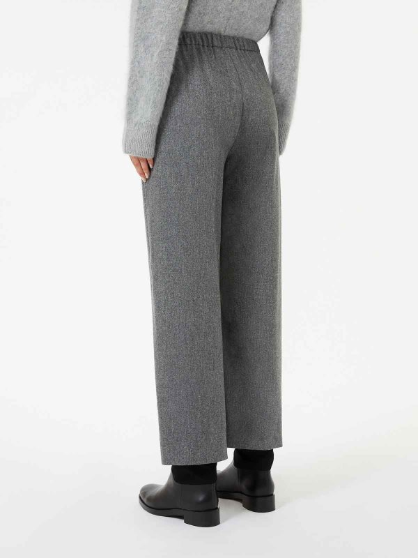 トラックスーツ ボトムス - グレー shop online: S MAX MARA