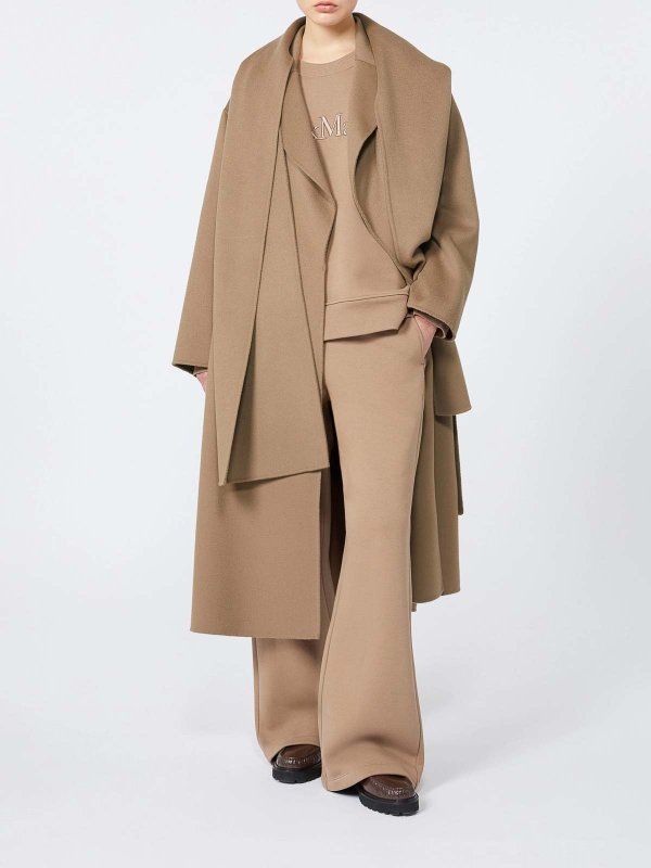 S MAX MARA: カジュアルトラウザー online - カジュアルパンツ - ベージュ