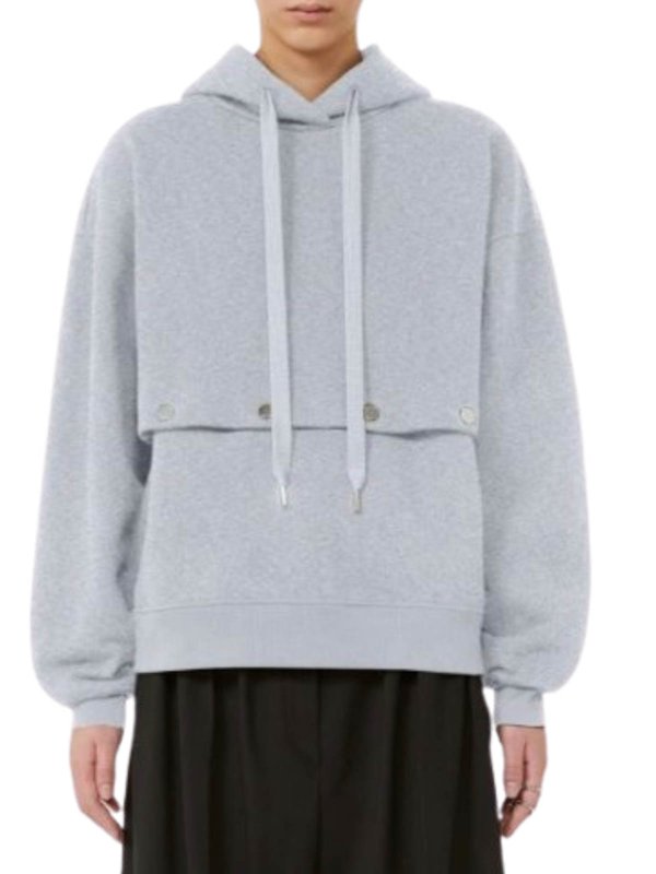 SPORTMAX: Sudaderas y suéteres online - Sudadera - Gris