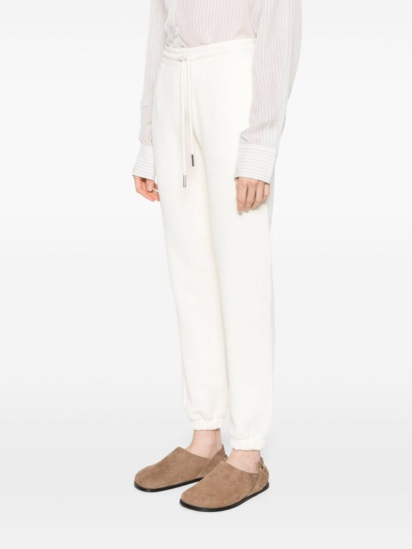 The Best Shops MONCLER: Traininghosen - Traininghose - Weiß