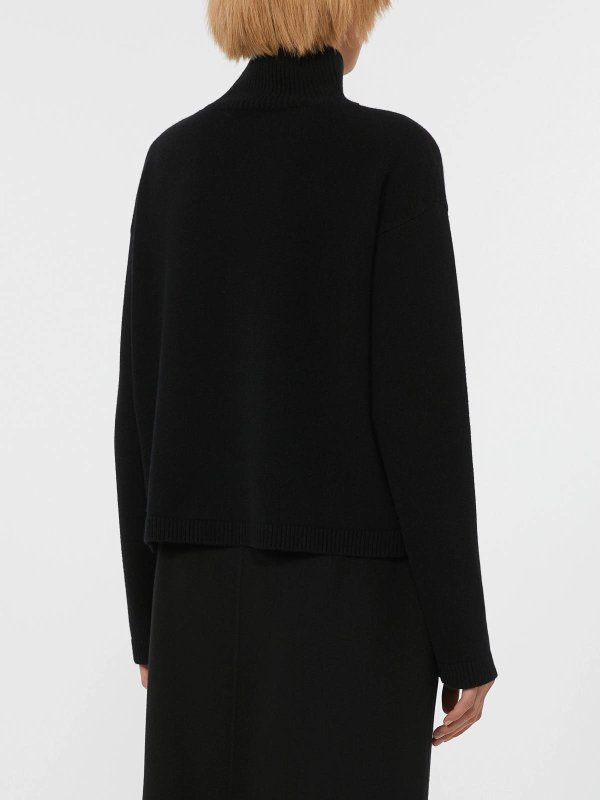 Rollkragenpullover - Schwarz shop online: S MAX MARA